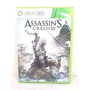 Assassin's Creed III (Microsoft Xbox 360, 2012) CIB  Tested